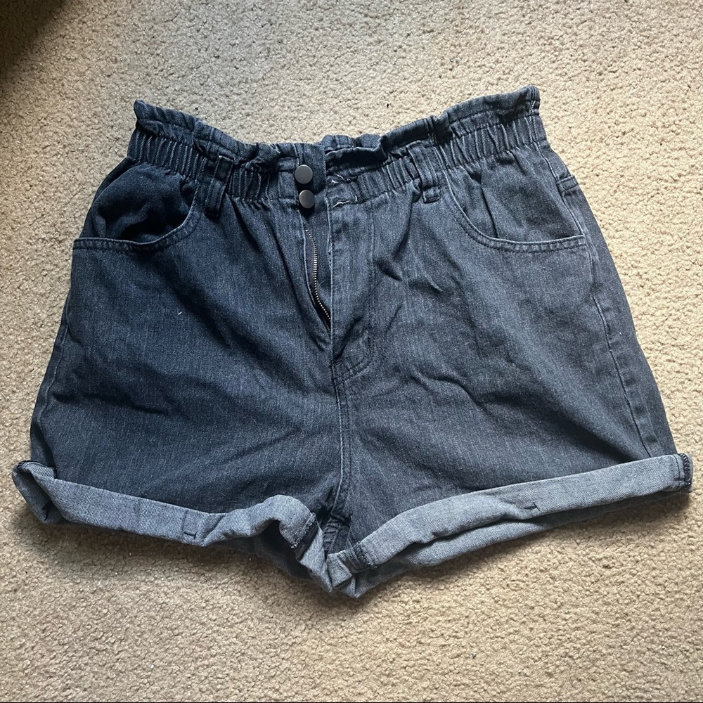 NWT Dark Grey Oversized Shorts